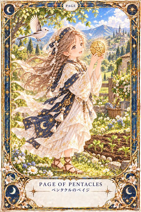 ペンタクルのペイジ